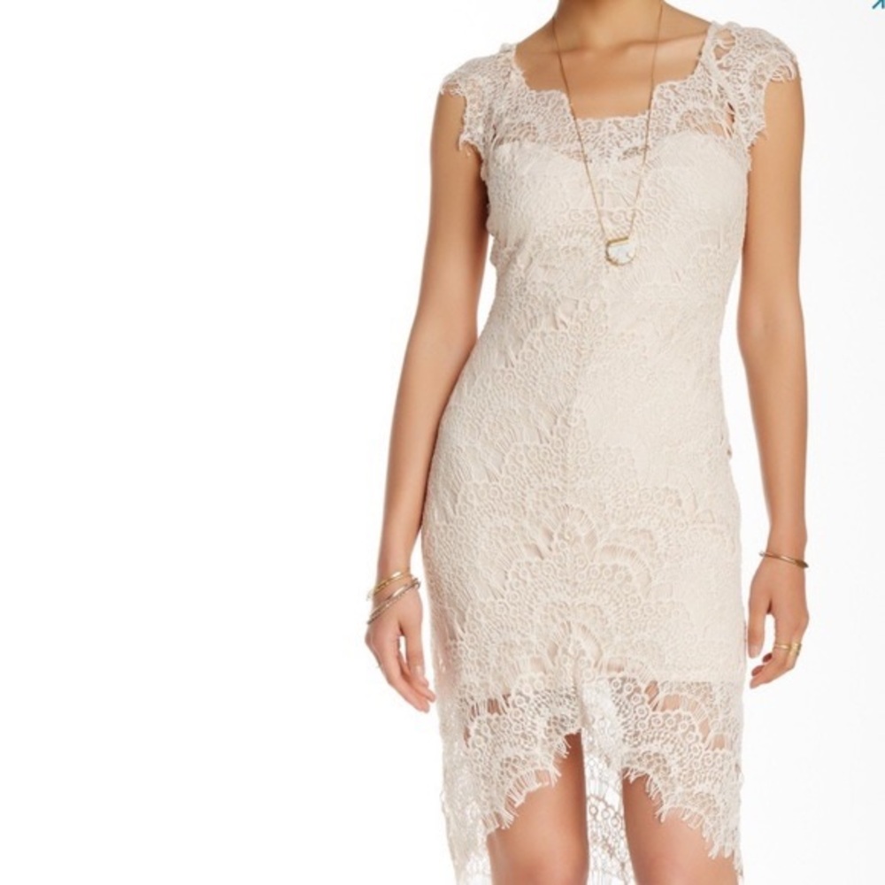 Free People lace Peek a Boo Dress